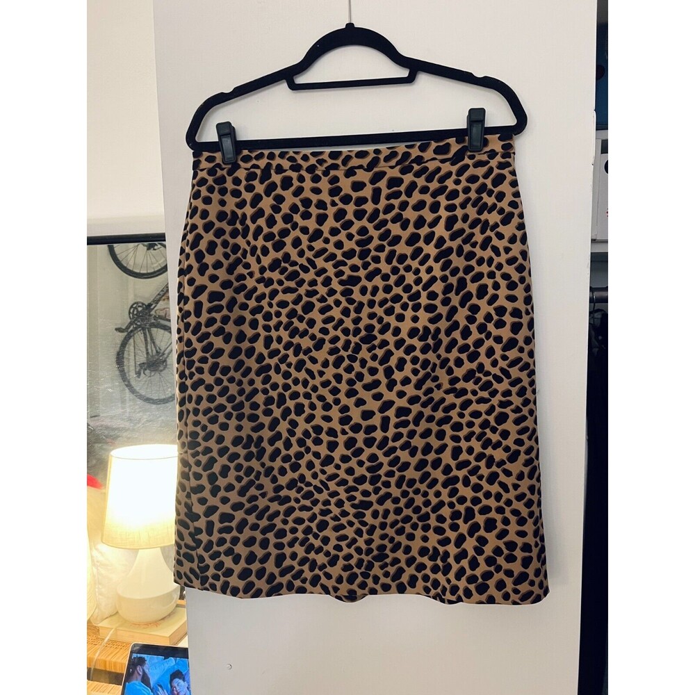 Ann Taylor Lepoard Pencil Skirt - Size 12